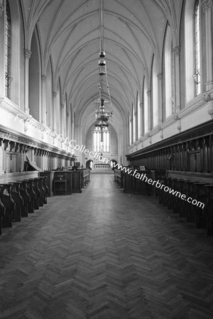 MT MELLARY  ABBEY  CHOIR FROM CROSSING